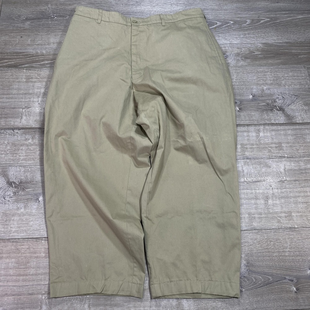 Atlantic Rancher Pants Mens 40x26 Beige Cotton Chino Straight Leg Casual Twill‎